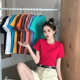 Women's T-Shirt Summer T Shirt Harajuku Top Loose All-match Casual Short Sleeve Hipster Student Korean Drop