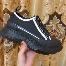 2022 Herrkvinnor Casual Dad Shoes Sneakers vackra plattform bågskor läder lapptäcke klänning tennis storlek35-44 kmjk849502