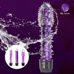 Multi-speed Jelly Dildo Powerful G Spot Anal Vibrator Clitoris Stimulator Safer Vibrating Massage Erotic Adult sexy Toy For Women