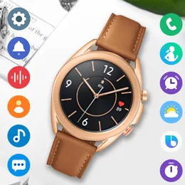 New Design Mulheres Homens Smart Watch para Android iOS Celular Eletrônica Smart Clock Fitness Tracker Silicone Strap relógios