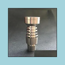 Andra handverktyg Home Garden T-003 Domeless Titanium Nail för både 14,5 mm och 18,8 mm rökningsvattenrör Glass Bong Drop Delivery 2021 YJT