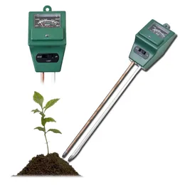 3 I 1 Jordfuktmätare Termometer Trädgård levererar pH -testare Jorddetektor Vattenfuktighet Ljustest Sensor för växtblomma