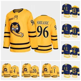 UF Quinnipiac Bobcats College Hockey Jersey Ty Smilanic Connor Clifton Bryan Leitch Yaniv Perets Devon Toews Zach Metsa Matthew Peca Brogan