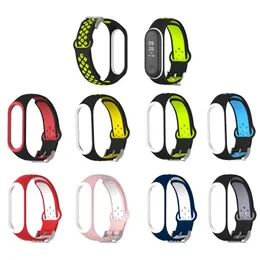 Pulseira de substituição Miband 3 4 5 pulseira de pulseira Sport para Xiaomi Mi Band 4 5 3