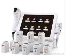 Hifu High Intenensyly Slimming Fuseed Ultrasonic 8 Cartridges 12 линий 3D Skin