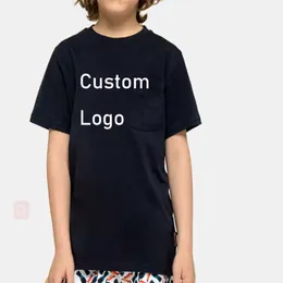 bedruckte, schlichte, individuelle, leere, weiße, hochwertige T-Shirts aus weicher Baumwolle für Kinder und Mädchen, große Kinder-T-Shirts aus China Factory