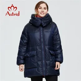 Astrid Winter Women's Coat Women Long Long Model Warm Parka Fashion Jacket Bio-Down ذات الأحجام الكبيرة ذات الأحجام الإناث 7253 201127