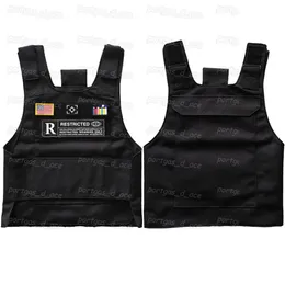 Bulletproof Plate Carrier Casual Fashion Tactical Vests Mens Womens Outdoor Climbing Protective Vest Hip Hop Tank Tops Motorcycle Waistcoat Pocket Plates Holder