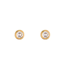 Luxury Design Cute Stud Love Damour Earrings for Women Girls Ladies Cubic Zirconia Paved Brand Jewelry