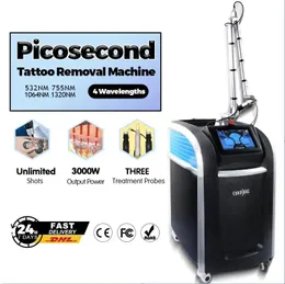 450PS PICO LASER PICO-SECON MASKIN MEDICAL LASERS ACNE SPOT Pigmentering Tattoo Acne Treatment, Dark Circles, Pigmentering Borttagning Laserbeauty Machine