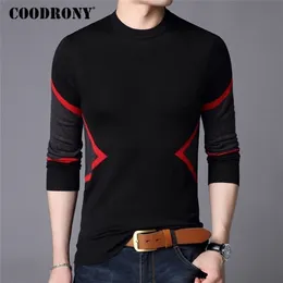 Coodrony Brand Sweater Men Autumn Winter Wool Sweaters Streetwear Fashion O-Neck Pullover Men Slim Fit Knitwear Pull Homme 91067 201221