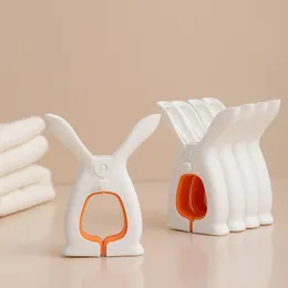 New quilt drying clip wholesale multifunctional clothes drying-clip balcony windproof clip lovely rabbit ear quilt-drying holder