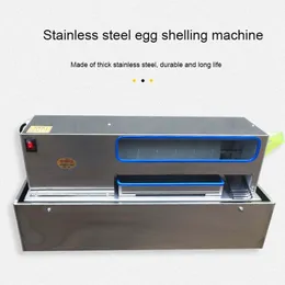Multifunktionsskalningsmaskin för ägg vaktelbevarad äggelektrisk halvautomatisk äggskalare 60W
