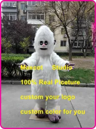 Monstro de neve mascote traje personalizado tamanho adulto personagem de desenho animado kits mascotte carnaval costume41568