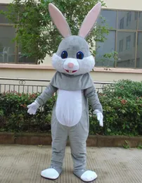 Mascot Costumes Rabbit Mascot Costume New Style Fancy Cute Dress Theme Mascotte Carnival Costume Birthday Halloween Gift