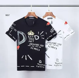 Dsq Phantom Turtle 2021ss Nueva camiseta de diseñador para hombre Moda de París dsquared2 Camisetas Patrón de verano Camiseta masculina de calidad superior 1 bHI DSQUAREDs DSQ2s DSQs