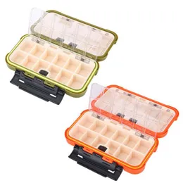 Fishing Accessories Storage Case High Strength 24 Compartments Lure Hook Tackle Box For Double Side Bait WaterproofFishingFishing