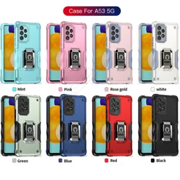 Casos de telefone híbridos para Samsung A53 S22 Plus S22 Ultra A03 Core A03S A73 A33 A23 A21SA12 A13 A22 S21F