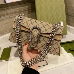 Mode kvinnor luxurys designers väskor riktiga läder handväskor messenger crossbody chain designer axel väska totes plånbok med låda