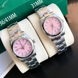 Ofertas flash Relojes de maquinaria automática para hombre Relojes de pulsera súper luminosos de acero inoxidable de 41 mm Relojes impermeables para mujer Reloj de dama montre de luxe