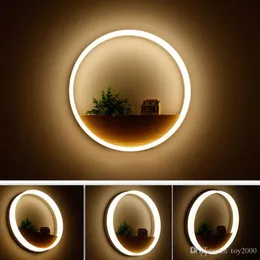 Sovrum/dinning Light Sconce Modern Acrylic Wall LED LED Lamp Decoration Home For Bedside Room/Toalett With Lamps PTTHB