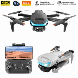 Nowy K101Max 4K Drones Optyczny Pozycjonowanie przepływu ESC Dual Camera Składany Drone Trójstronne Unikanie Przeszkody Kamera Wyślij Torba do przechowywania DHL Statek