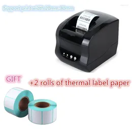 Printers Barcode Label 100% Quality Original High Clothing Printer Support 80mm Printing USB Or Bluetooth Interface Roge22