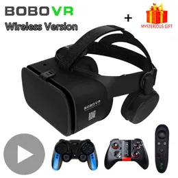 Bobovr Bobo VR Z6 Smart 3 D Casque Viar 3D Glasses Virtual Reality Bluetooth Headset Helmet Goggles Lenses for Phone Smartphone H220422