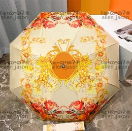 Guarda -chuvas barroco videira moderna designer de luxo automático de luxo de alta qualidade designer de viagens ao ar livre guarda -chuvas Sun