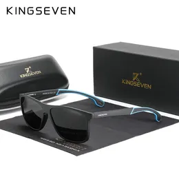 Kingseven Brand Men's Solglasögon Polariserad lins TAC Anti-Burst Cat.3 Kör för kvinnor Sun Glasses Sport Eeywear 220511