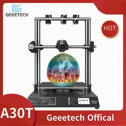 プリンターGeeetech A30T 3-in-1-Outオートレベリングミックスカラー3Dプリンターミックスカラー320 420mm印刷領域フィラメントフェテクターFDMPrinters