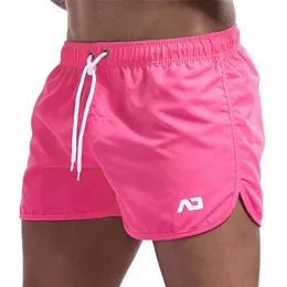 Strand shorts mäns tre kvarts byxor mode sport strand simning stammar cykel löpande tröjor män strand shorts 220627