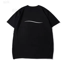 Camiseta de diseñador Verano manga corta olas Camiseta Hombres Mujeres Amantes camisetas de lujo Moda senior Algodón puro algodón ventilación tamaño S-2XL 2023