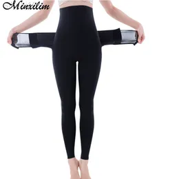 Minxilim Slimbing High Pane Body Shaper Tripter Trainer Sport Sexy Sexy Crowear Control Canties Lotning L220802