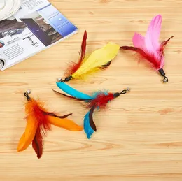 Cat Toys Supplies Pet Home Garden Teasing Feather Replacement Options Plastic Stick Bell SN6451