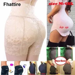 Kobiety seksowne naciśnięte majtki Pani Fake tyłek bieliznę koronkowe majtki Buttock Shaper Butt Lifter Hip Enhancer Intimates 220702