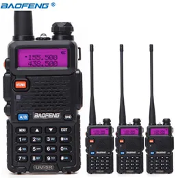 4PCS BAOFENG UV-5R Walkie Talkie VHF/UHF 136-174MHZ400-520MHzデュアルバンドCB Radio Baofeng UV 5RポータブルワークシートーキーUV55r