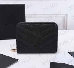 Top Burse 403723 Design moda moda novo estilo rômbico small holder pacote armazenamento carteira de carteira de negócios clipe clássico estilo fácil de colocar no bolso 12-10-3