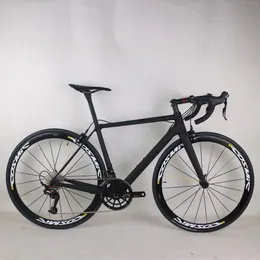 Newest 22speed Rim Brake Road complete bike FM609 Carbon Fiber T1000 7.95kg weight 52/54/56cm size