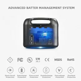 HEADWOLF D500 500Wh 162000mAh Digital Batteries Portable Power Station for Outdoor Camping Travel Hunting RV CPAP Home Emergency