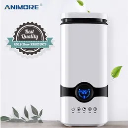 Animore Humidifier Aroma Aroma Dyfuser Top Fill 4L Cool Mist Ultra Air z Inteligentnym zdalnym sterowaniem Y200111