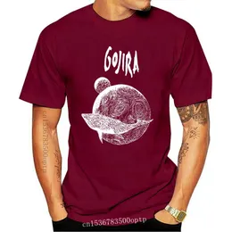 Gojira Flying Whale Tshirt Duże krótkie rękawy Bawełny moda T -koszulka Bawełna Oneck Broadcloth Casual 220527