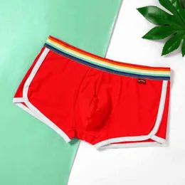 Sexy Mens Bikini Pouch Boxers Men Arrow Panties Underwear Breathable Fashion Underpants Male Low Waist Boxer Men's Swim Shorts G220419