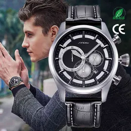 Waterproof Busins ​​reloJ de pulsera para hombre s9646g luksusowy męski klasyczny zegarek na nadgarstek