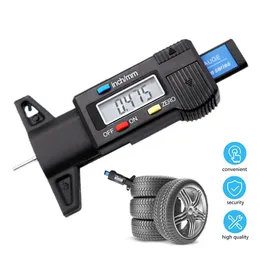 Vernier Paquímetro Ferramenta de medição para detecção de desgaste de pneu de carro Medidor de espessura da banda de rodagem