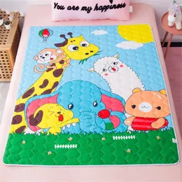 Reusable Cloth Diaper Baby Changing Pad born Cotton Waterproof Washable Changing Pats Floor Play Mat Mattress Cover Sheet 220701