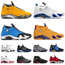 2021 Sapatos de basquete Jumpman 14 14s XIV Mens Sports Sneakers Ginásio Azul Vermelho Doernbecher SE Preto Ferrar University Gold H Air Shoe Jordan