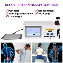 Newest Technology Rf Cet Ret Tecar 448Khz Physiotherapy 448k Indiba CET Machine