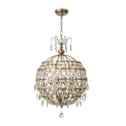 Lampade a sospensione Design a sfera Luci di cristallo Apparecchio a sospensione moderno AC110V 220V Decorazione domestica Plafond Verlichting Bar IlluminazionePendente