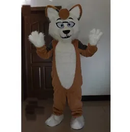 Halloween Wolf Dog Maskottchen Kostüme Karneval Hallowen Geschenke Erwachsene Fancy Party Games Outfit Holiday Cartoon Charakter Outfits